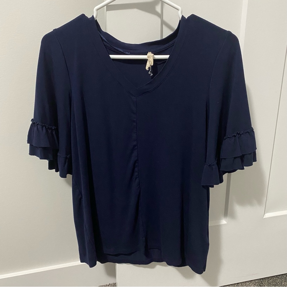 Cupio - Navy Blue Shirt - Size small